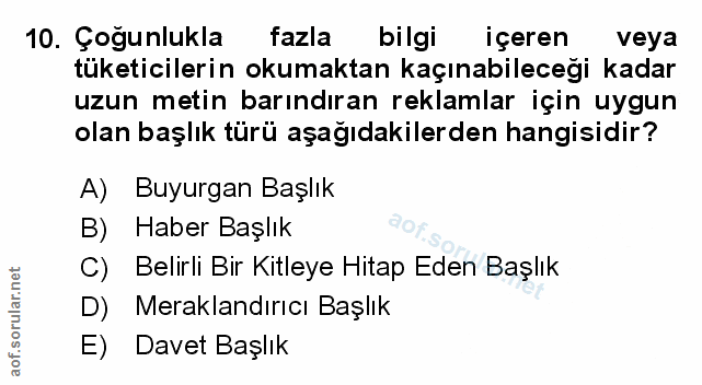 Soru 10