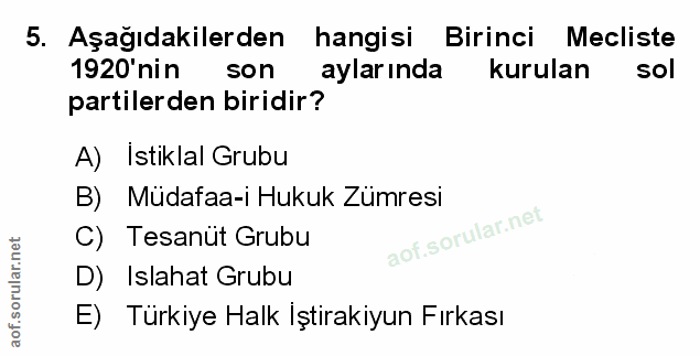 Soru 5