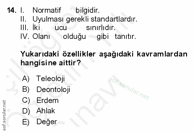 Soru 14