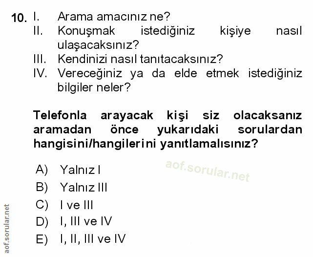 Soru 10