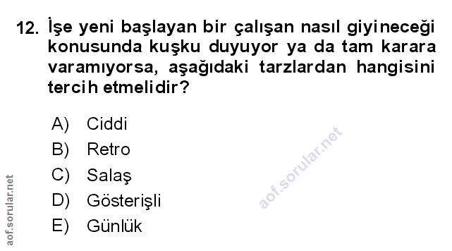 Soru 12