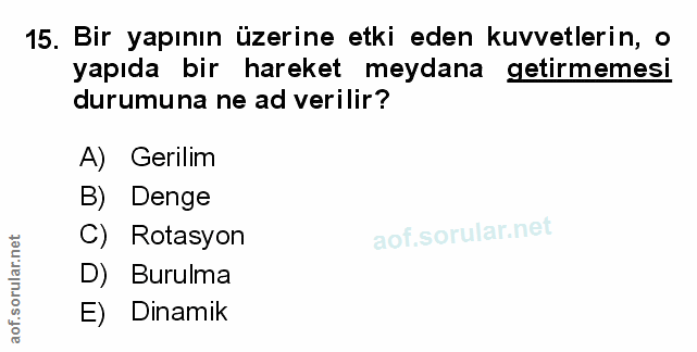 Soru 15