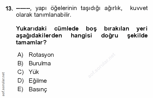 Soru 13