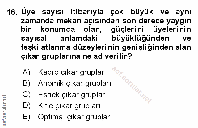 Soru 16
