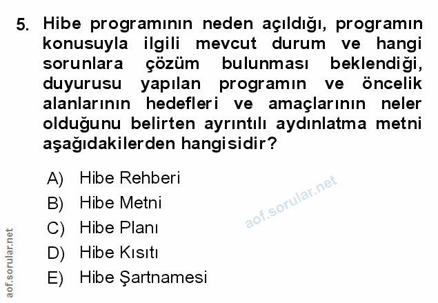 Soru 5