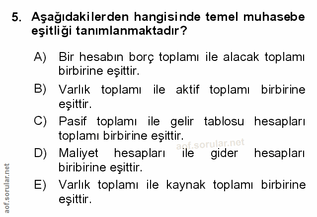 Soru 5