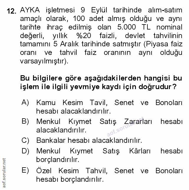 Soru 12