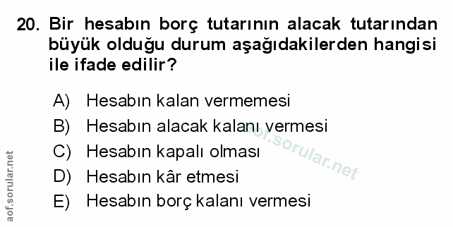 Soru 20