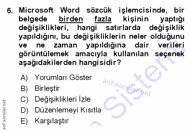 Soru 6