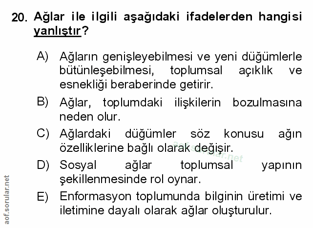 Soru 20