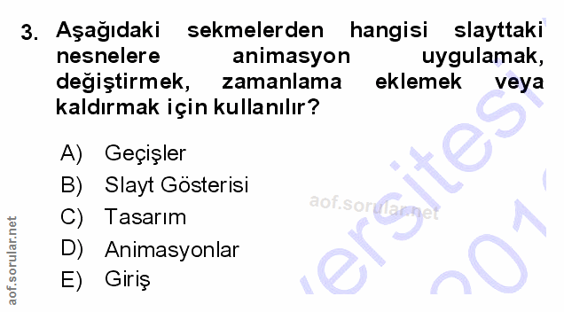 Soru 3