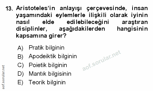 Soru 13