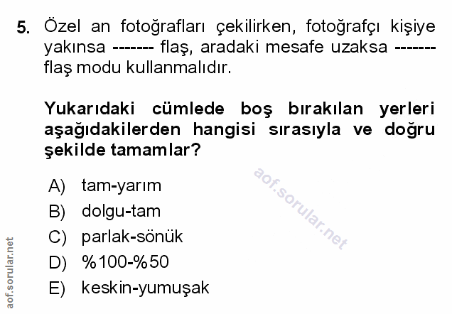 Soru 5