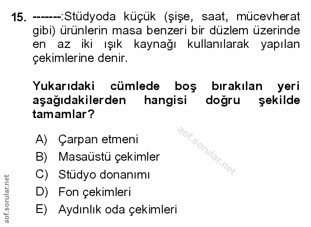 Soru 15