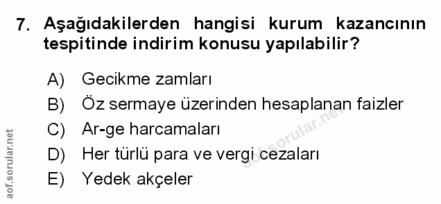 Soru 7