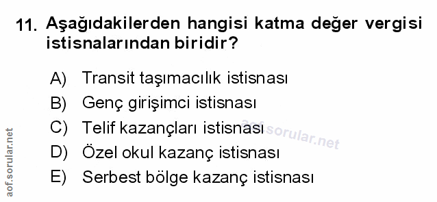 Soru 11