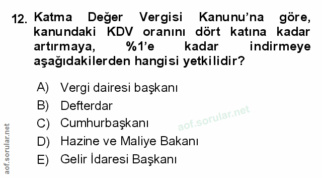 Soru 12