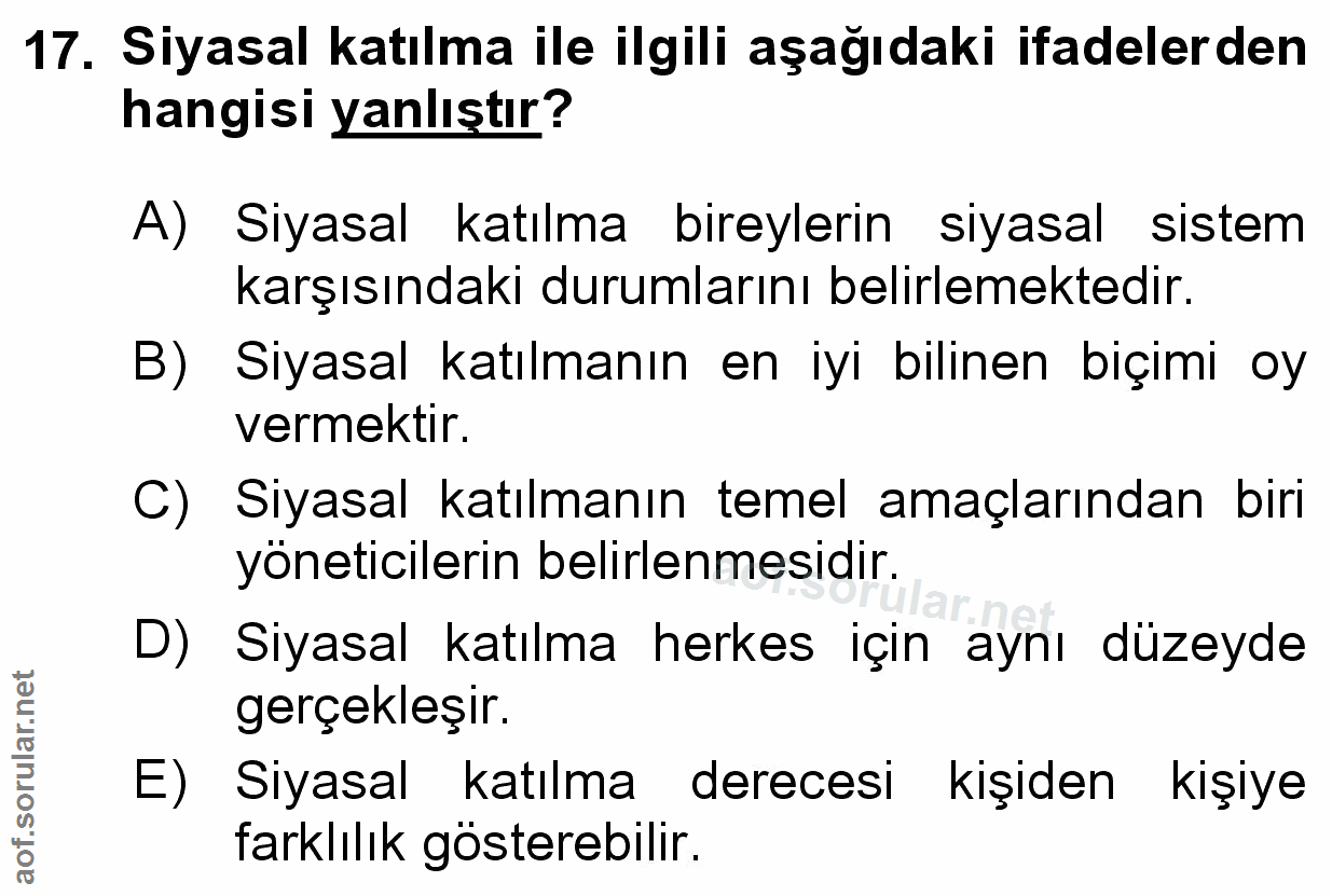 Soru 17