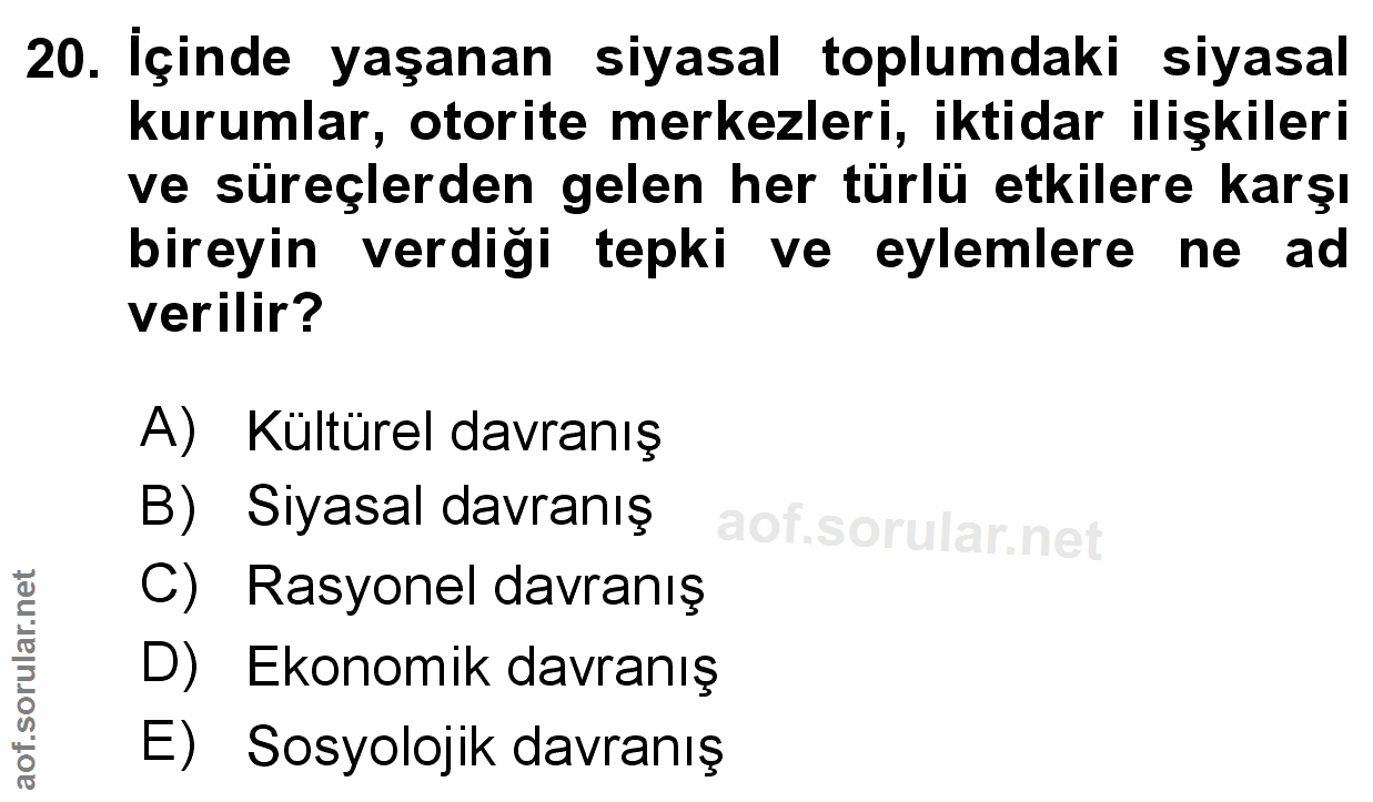 Soru 20