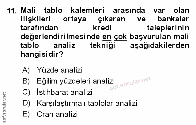 Soru 11