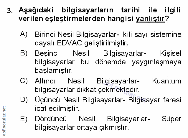 Soru 3
