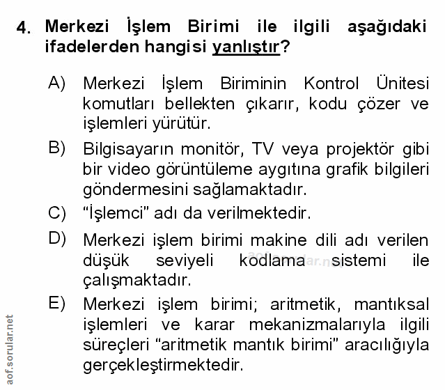 Soru 4