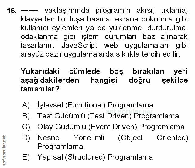 Soru 16