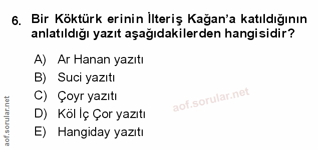 Soru 6