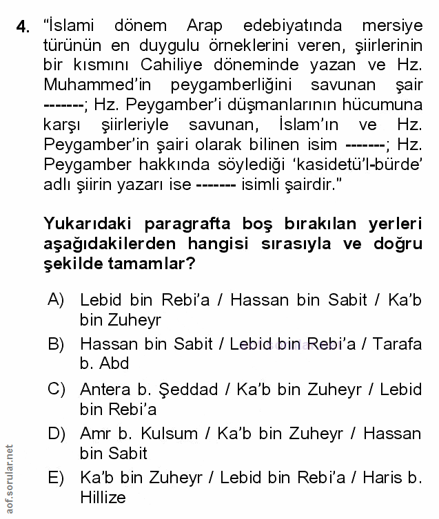 Soru 4