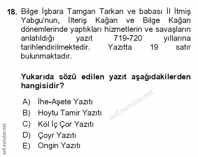 Soru 18