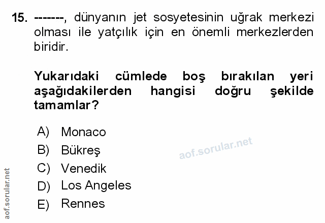 Soru 15