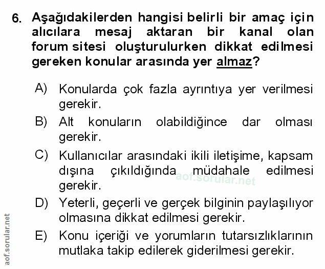 Soru 6