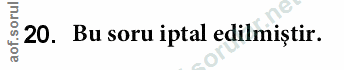 Soru 20