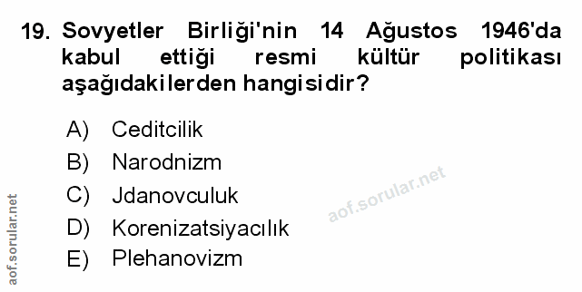 Soru 19