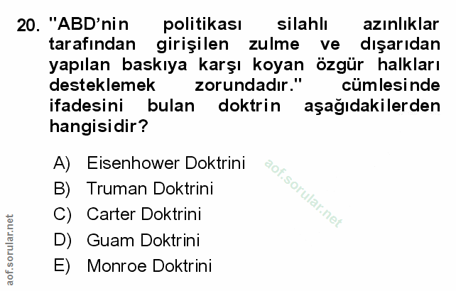 Soru 20
