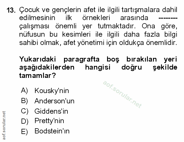 Soru 13