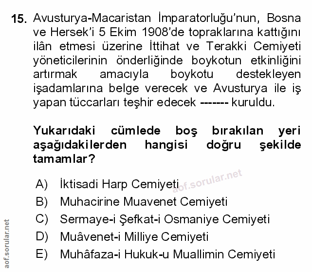 Soru 15