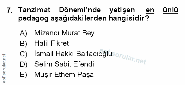 Soru 7