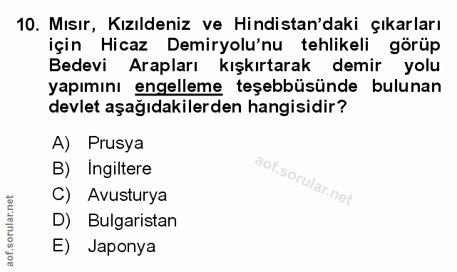 Soru 10