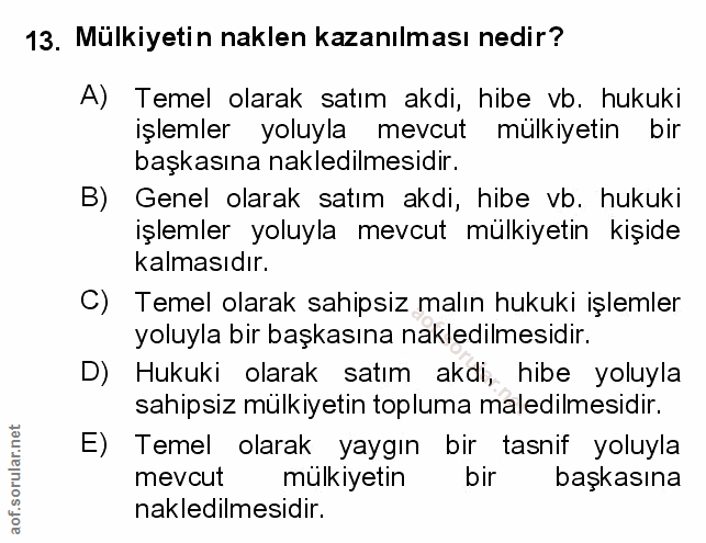 Soru 13
