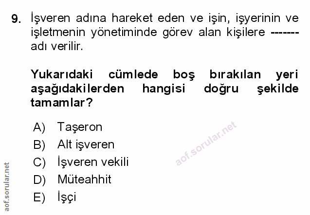 Soru 9
