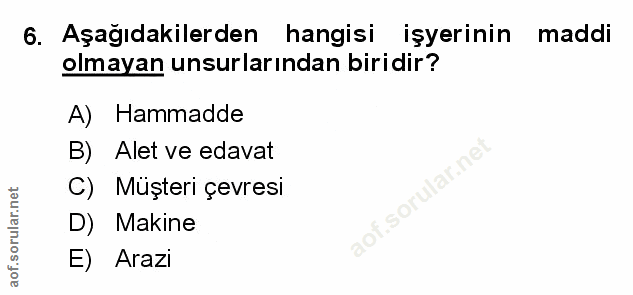 Soru 6