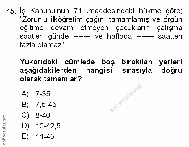 Soru 15