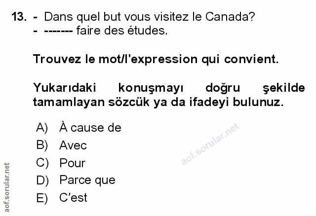 Soru 13