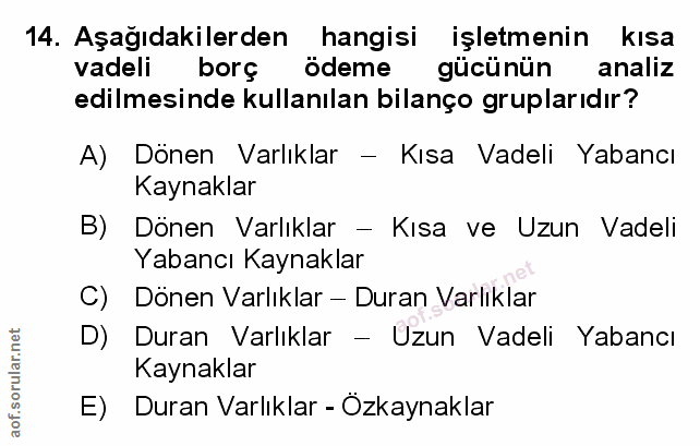 Soru 14