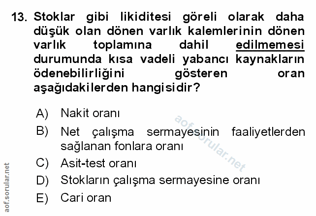 Soru 13