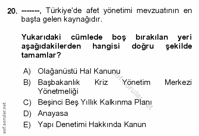Soru 20