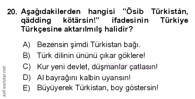 Soru 20