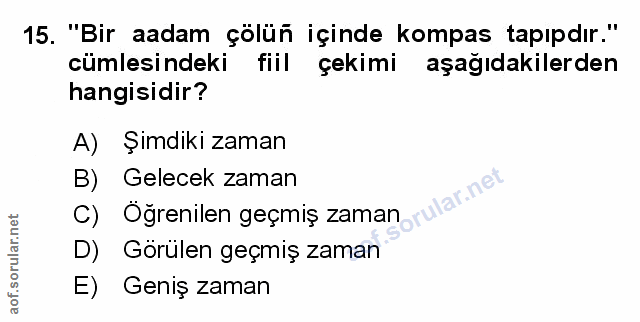 Soru 15