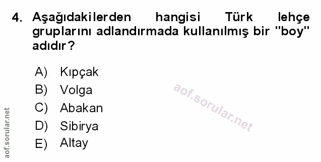 Soru 4